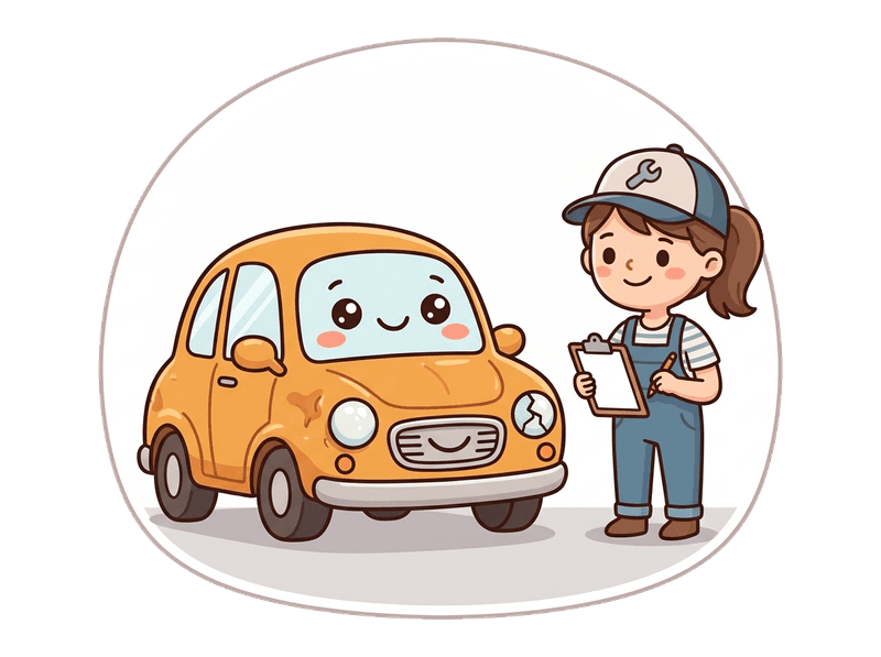 Illustration of accident damaged vehicles service by Scrap Car SW21 New Malden