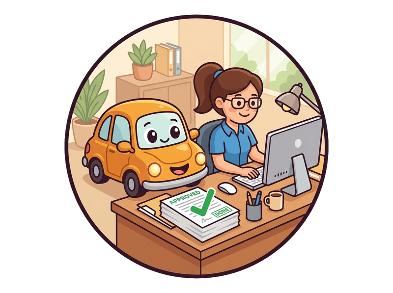 Illustration of dvla notification service service by Scrap Car SW21 New Malden